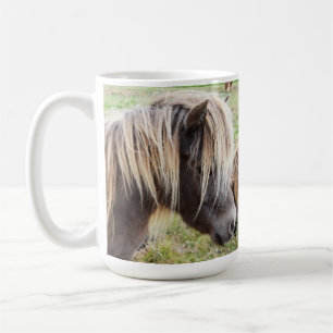 Tan Coloured Shetland Pony, Coffee Mug