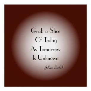 Tan Cream with Moon Effect> Quotes Poster