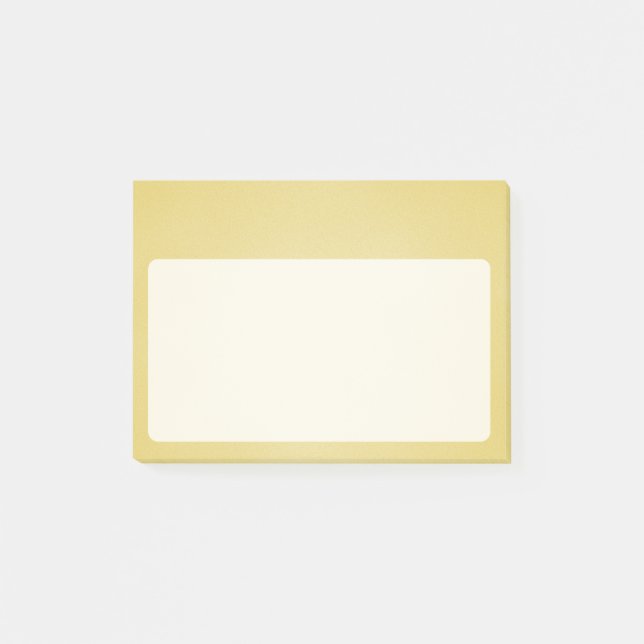 Tan Grainy Texture Look Post-it Notes (Front)