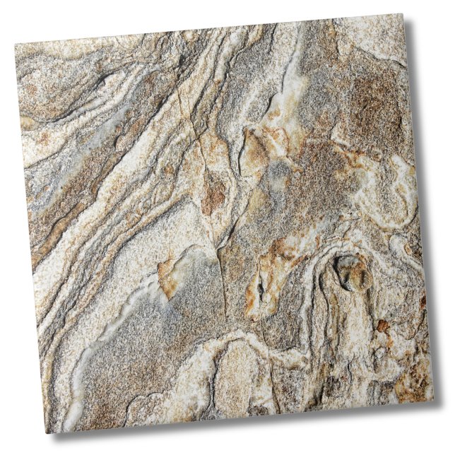 Tan Grey Marble Neutral Natural Stone Texture Ceramic Tile (Tan Gray Marble Neutral Natural Stone Texture Ceramic Tile)