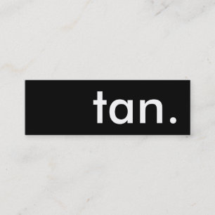 tan. loyalty punch card