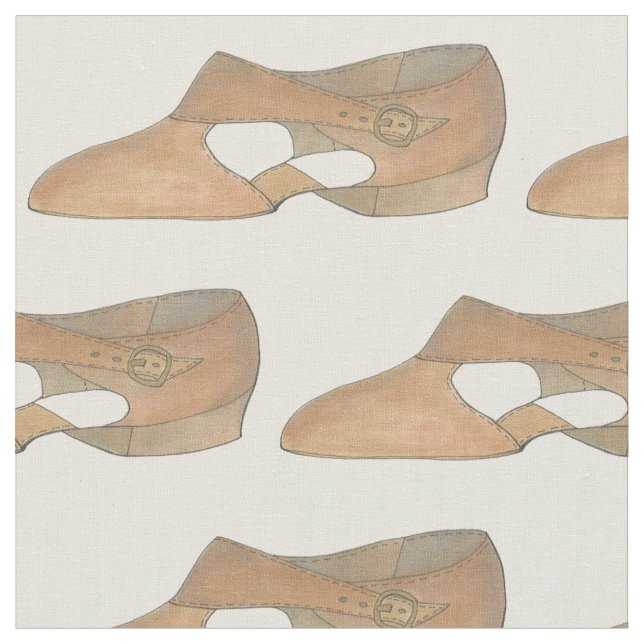 Tan Lyrical Modern Dance Shoe Dancing Choreography Fabric (Close Up)