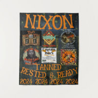 Tan ned Rested & Ready NIXON 2024 President
