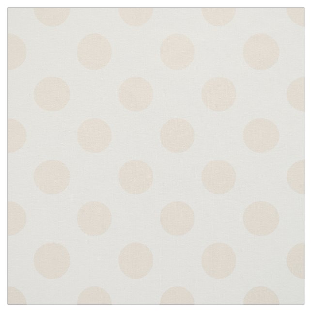 Tan polka dots fabric (Swatch)