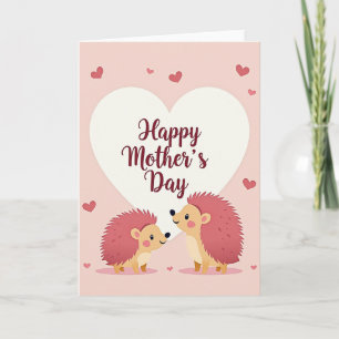 Tan Quills Mothers Day Card