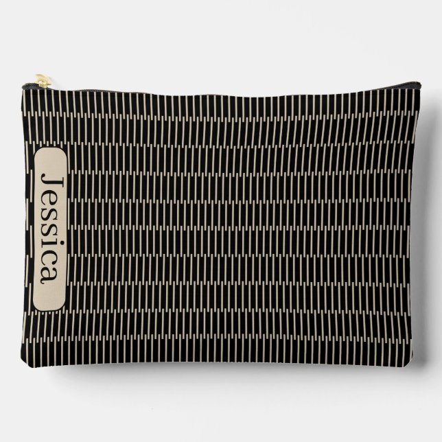 Tan Sticks Accessory Pouch (Front)