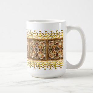 Tan Tile Mug