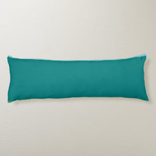 Tanager Turquoise, Teal Blue and Kelly Green Horiz Body Cushion