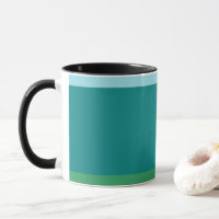 Tanager Turquoise, Teal Blue and Kelly Green Horiz