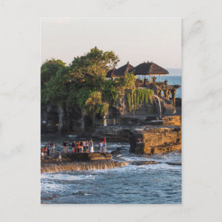 Tanah-Lot Bali Indonesia Postcard