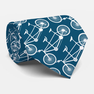 Tandem Bike Rider Bicycle Cycling Enthusiast Tie