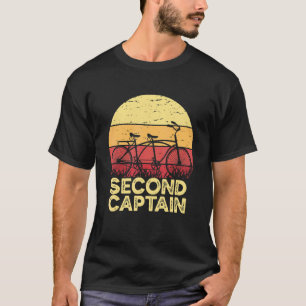 Tandem Bike Second Captain Tandem T-Shirt
