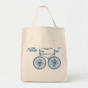 Tandem Bike Velocipede 1891 Peck Tote Bag