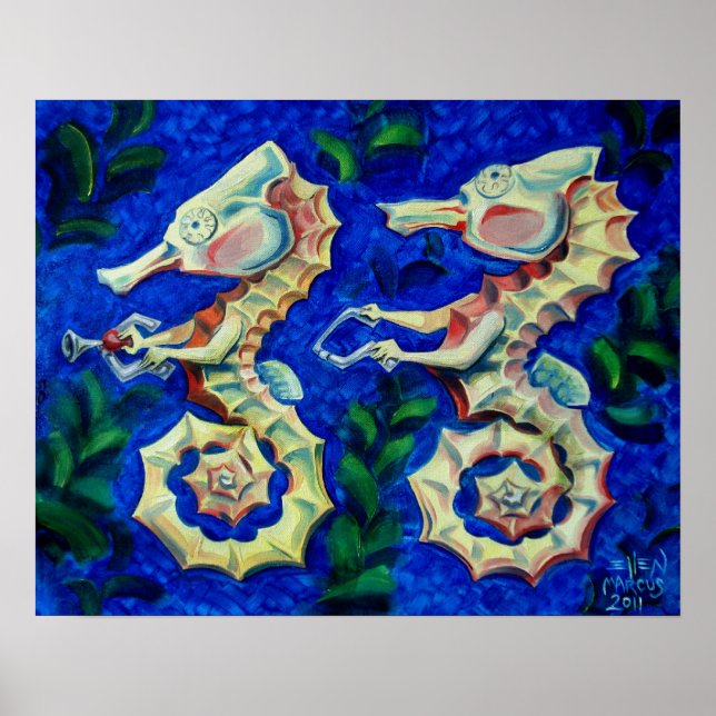 Tandem SeaHorse Poster (Front)