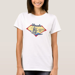 Tandem Surfing Hawaiian Gals T-shirts