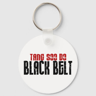 Tang Soo Do Black Belt Karate Key Ring