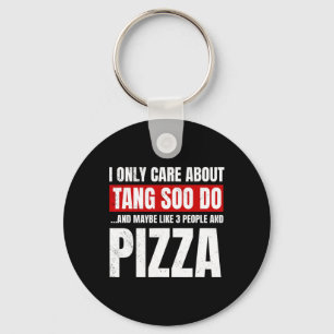 Tang Soo Do Sparring Martial Artist Karate Master Key Ring