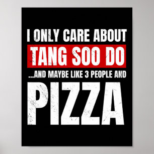 Tang Soo Do Sparring Martial Artist Karate Master  Poster