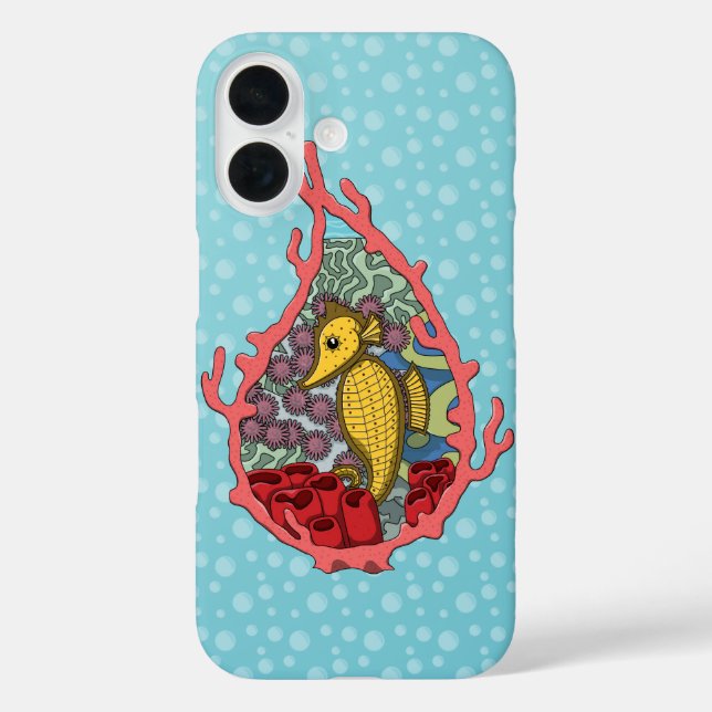 Tanga the Seahorse iPhone Case-Mate Case (Back)