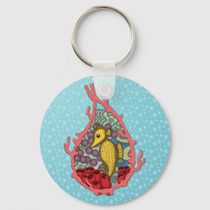 Tanga the Seahorse Keychain