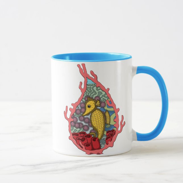 Tanga the Seahorse Mug (Right)