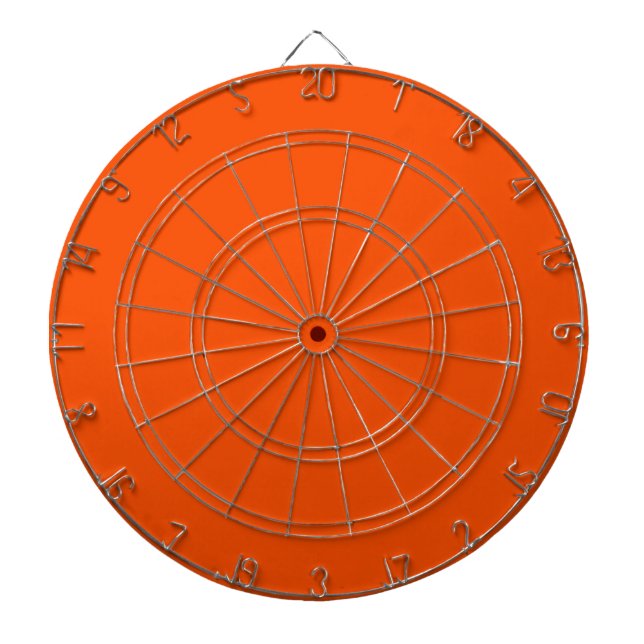 Tangelo Orange Dartboard (Front)