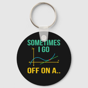 Tangent Math Teacher Mathematics Maths Student Key Ring
