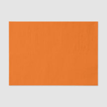 Tangerine-Coloured Tissue Paper