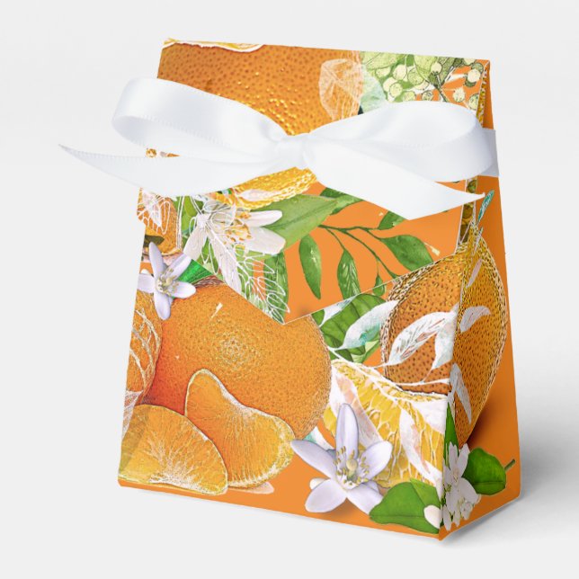 Tangerine Dreams Favour Box (Front Side)