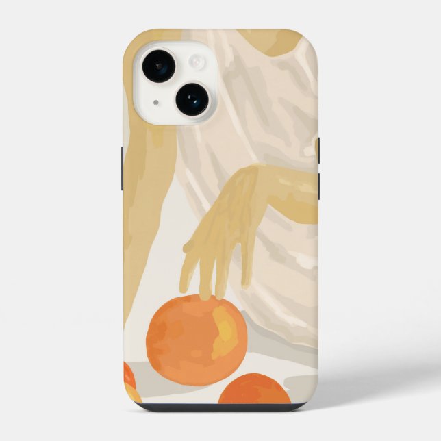 Tangerine Grace iPhone Case (Back)