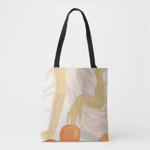 Tangerine Grace Tote Bag