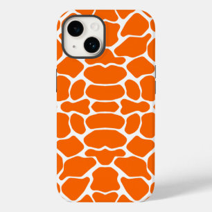 Tangerine Safari Giraffe Case-Mate iPhone 14 Case
