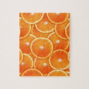 Tangerine slices jigsaw puzzle