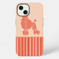 Tangerine Stripe Poodle