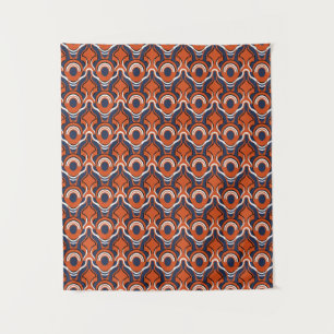 “Tangerine Tides” Tapestry