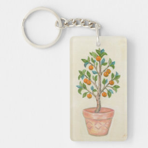 Tangerine Tree keychain