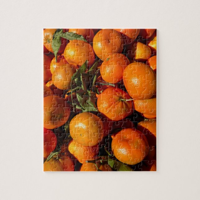 Tangerines photo puzzle (Vertical)
