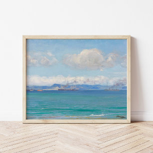 Tangier Bay Sir John Lavery Poster