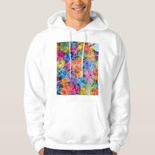 Tangier Morocco City Map Hoodie