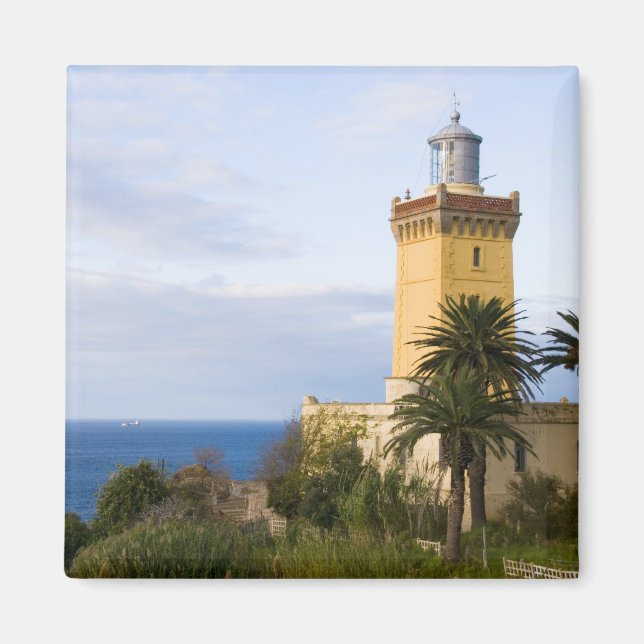 Tangier Morocco lighthouse at Cap Spartel Magnet (Front)