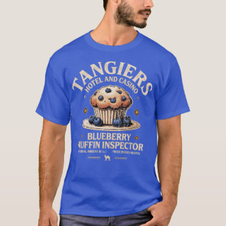 Tangiers Blueberry Muffin Inspector T-Shirt