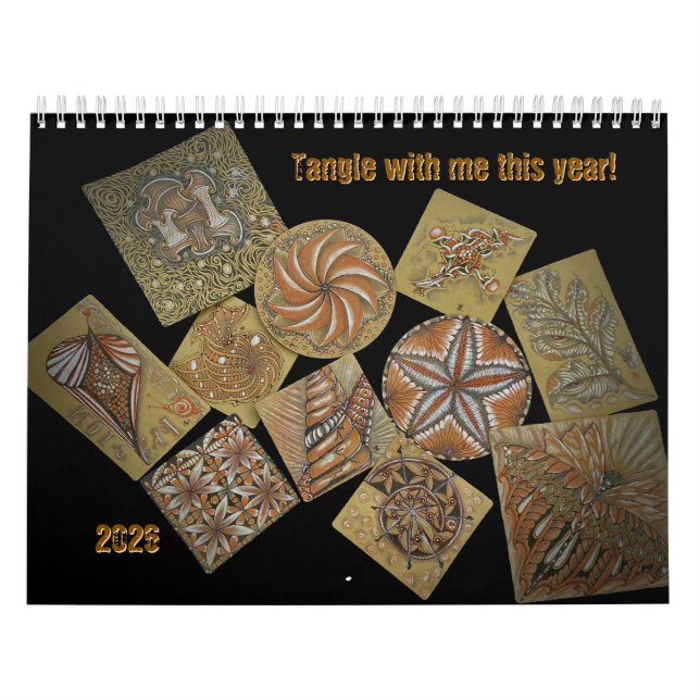 Tangle  calendar (Cover)