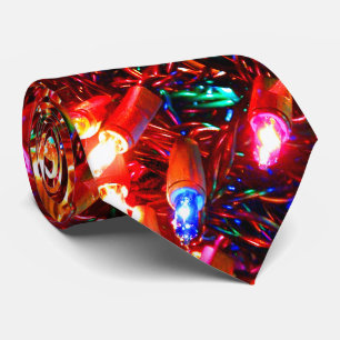 Tangle Lights II Christmas Tie