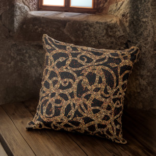 Tangle of Snakes Gothic Elegance Cushion
