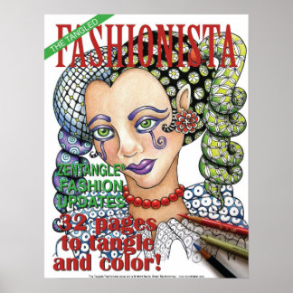 Tangled Fashionista cover poster