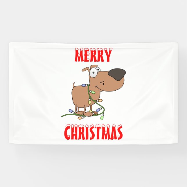 Tangled in Lights Banner (Horizontal)