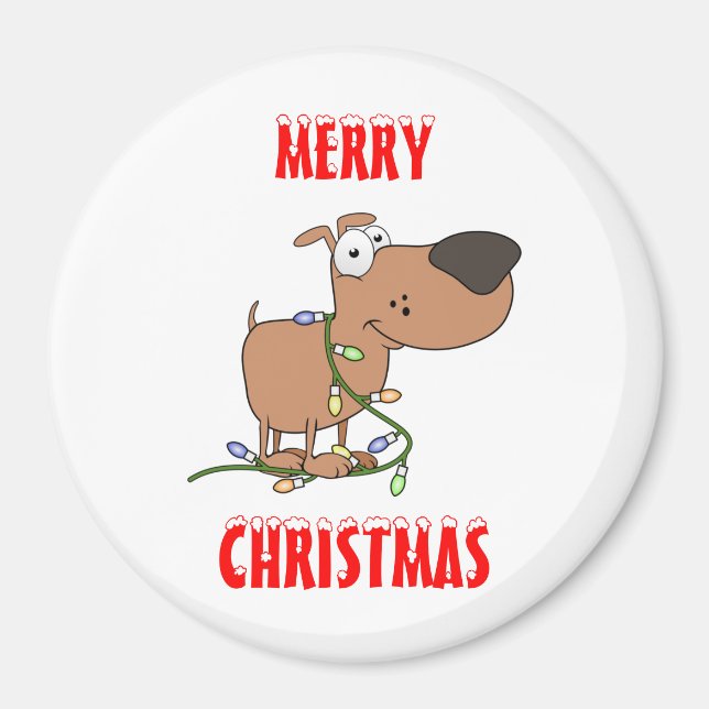 Tangled in Lights Magnet (Front)