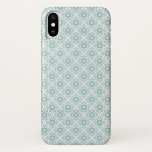 Tangled Lattice Pattern iPhone X Case