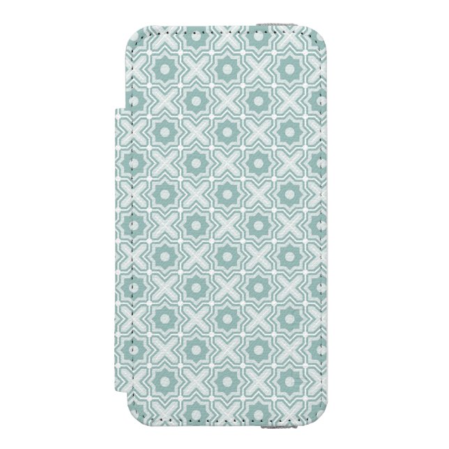 Tangled Lattice Pattern Incipio iPhone Wallet Case (Folio Front)