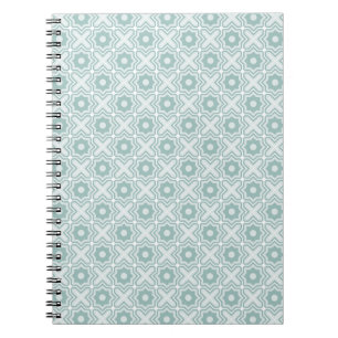 Tangled Lattice Pattern Notebook